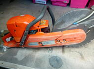 Grajewo ogłoszenia: Piła do cięcia betonu hyusqvarna 375K po serwisie,. Kompletna... - zdjęcie