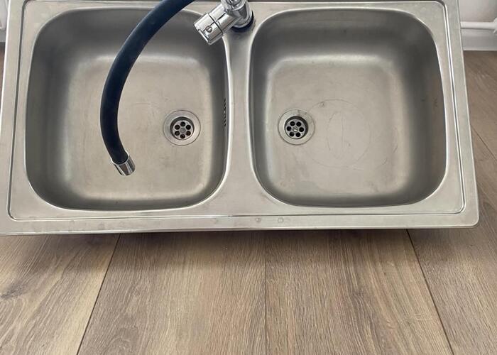 Grajewo ogłoszenia: Sprzedam zlew razem z kranem z demontażu. Cena 100zł